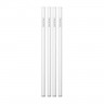 Schott Zwiesel Schott Zwiesel Glastrinkhalme Trinkhalm Glas Set 4-tlg. mit Reinigungsburste l: 21 cm / d: 9 mm Стеклянные соломинки для питья Schott Zwiesel, набор из 4 предметов. с чистящей щеткой Д: 21 см / Г: 9 мм