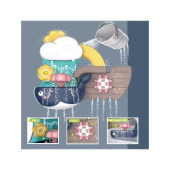 Debuy Kinder Bad Badespielzeug Boot spielen Wasser spritzen Wal batterielos Baby Eltern-Kind-Interaktion Sommer Schwimmen Badespielzeug fur das Badezimmer Детские игрушки для ванной