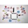 Wissner aktiv lernen Erweiterter Verkehrszeichensatz magnetisch (124 Teile) Удлиненный комплект дорожных знаков магнитный (124 детали)