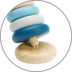 PLANTOYS Lernspiel Stapelringturm Orchard Stapelspielzeug Развивающая игра