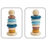 PLANTOYS Lernspiel Stapelringturm Orchard Stapelspielzeug Развивающая игра