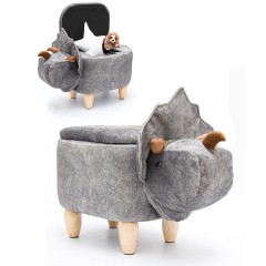 Dune Design® Dino Kinderhocker mit Stauraum Детский табурет Dino с местом для хранения