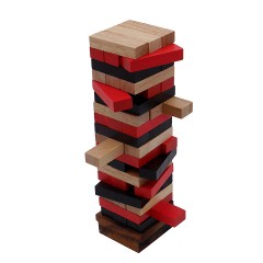 ROMBOL Wackelturm aus edlem Holz fur tollen Spielspass Шатающаяся башня из ценных пород дерева для отличного развлечения