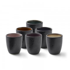 Bitz Bitz Gastro black Espressotassen Set 6-tlg. 0,10 L / h: 6 cm / d: 5 cm Набор чашек для эспрессо Bitz Gastro черный, 6 предм. 0,10 л/ч: 6 см/д: 5 см