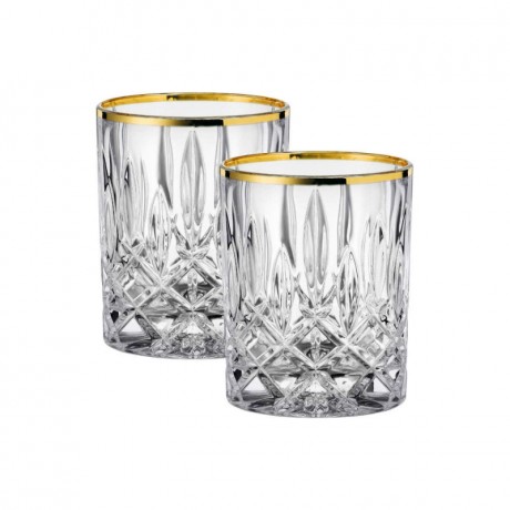 Nachtmann Noblesse Gold Whiskybecher Glas Set, Нахтман Ноблесс Голд Набор стаканов для виски, 295 мл, 2 шт
