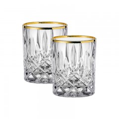 Nachtmann Noblesse Gold Whiskybecher Glas Set, Нахтман Ноблесс Голд Набор стаканов для виски, 295 мл, 2 шт