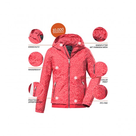 killtec Outdoorjacke KOS 57 GRLS JCKT Outdoorjacken Куртка для активного отдыха KOS 57 GRLS Куртки для активного отдыха JCKT