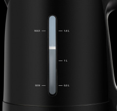 Krups Krups Wasserkocher BW2448 Pro Aroma, 1,6 l, 2400 W, Beleuchteter Ein-/ Ausschalter, Schwarz schwarz Чайник Krups BW2448 Pro Aroma, 1,6 л, 2400 Вт, выключатель с подсветкой, черный