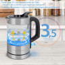 ProfiCook ProfiCook Wasserkocher PC-WKS 1228 G inox, Glas, 360°, 0,5 l, 1100 W  Чайник ProfiCook PC-WKS 1228 G inox, стекло, 360°, 0,5 л, 1100 Вт