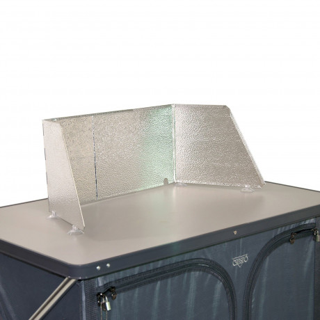 Crespo Crespo Gaskocher Gaskocher Windschutz Camping Kocher, Outdoor Wind Schild Screen Faltbar, Material (LxBxH): Aluminium. Masse: 30 x 38-60 x 24 cm  Газовая плита Crespo, газовая плита, защита от ветра, походная печь, складной ветрозащитный экран для 