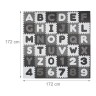 relaxdays Puzzlematte ABC und Zahlen Коврик-пазл ABC и цифры
