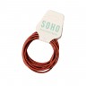 SOHO Ellie Haargummi Rotlich-braun Элли галстук для волос