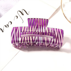 Chris Rubin Ruby Haarklammer Purple Strips Рубиновая заколка для волос