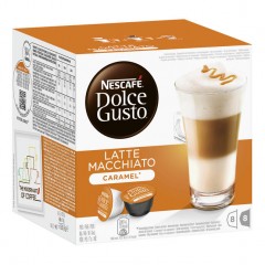Nescafe Dolce Gusto Kapseln Капсулы &quot;Latte Macchiato Caramel&quot; 168,8 г