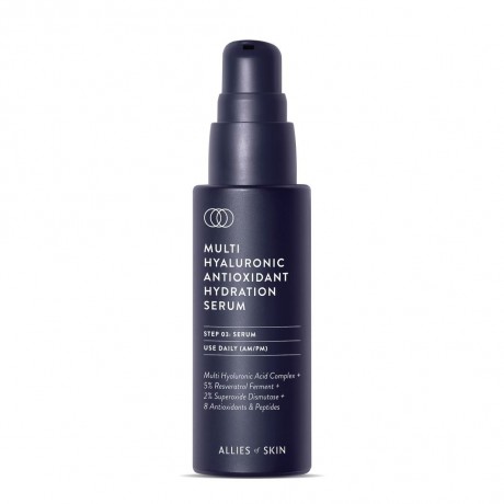 Allies of Skin Multi Hyaluronic Antioxidant Hydration Serum  Мультигиалуроновая антиоксидантная увлажняющая сыворотка