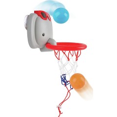 HAPE Badespass mit dem Elefanten-Basketballkorb Купание с баскетбольным кольцом для слона