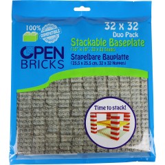 Open Bricks Stapelbare Bauplatte (25 Штабелируемая сборочная плита (25-я