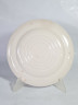 Тарелки винтажные English Ironstone, бело-голубая керамика, 4 шт x 24,5 x 2 см, Англия, 1986г.