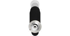 Krups Krups Nespresso Vertuo Next &amp; Aeroccino XN911B, Kapselmaschine hellgrau/schwarz  hellgrau, schwarz Krups Nespresso Vertuo Next &amp;amp; Aeroccino XN911B, капсульная машина светло-серый/черный