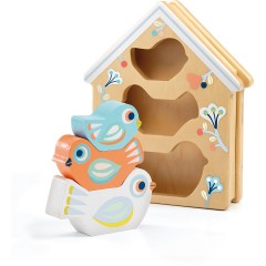 DJECO Steckspielzeug BabyBirdi Подключаемая игрушка BabyBirdi