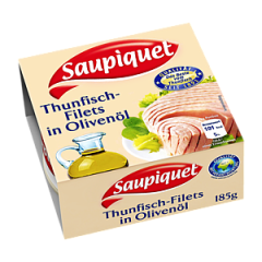 Saupiquet Филе тунца в оливковом масле 130г