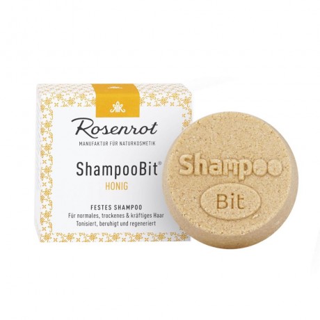 Rosenrot Festes ShampooBit Honig 60g Solid ShampooBit Мед 60г