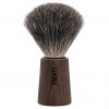 nom Rasierpinsel THEO reines Dachshaar Dark Ash  Помазок для бритья THEO pure badger hair Dark Ash