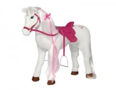 Happy People Stehpferd Barbie Majesty mit Sound Стоящая лошадь Barbie Majesty со звуком