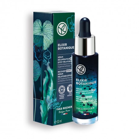 Yves Rocher Elixir Botanique Regenerierendes Nachtserum Melatonin-Effekt  Elixir Botanique Восстанавливающая ночная сыворотка Эффект мелатонина