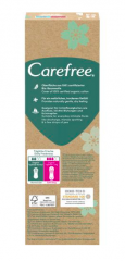 Carefree  Slipeinlagen Organic Cotton Long 24 St, Карефри Ежедневные прокладки из органического хлопка Long 24шт, 1 упаковка (24 штуки)