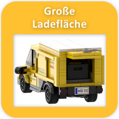 myBrickZ Klemmbausteineset  0003 Deutsche Post AG Streetscooter Комплект клеммных колодок 0003 Deutsche Post AG Streetscooter