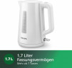 Philips Philips Wasserkocher Series 3000 HD9318/00, 1,7 l, 2200 W, weiss  Чайник Philips Series 3000 HD9318/00, 1,7 л, 2200 Вт, белый