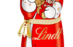 Lindt Weihnachtsmann НАБОР Линдт Шоколадный Дед Мороз, 5 шт х 200г 