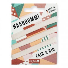 Degree Clothing Fair Haar Gummi ecru 3er Blister  Fair Haar Gummi экрю Блистер из 3 штук