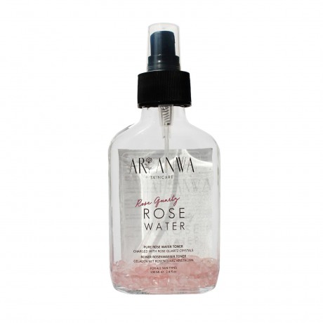 ARI ANWA Skincare Rosenquarz Rosenwasser Spray  Розовый кварц спрей с розовой водой
