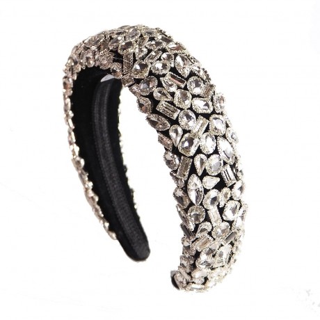 Filippa Firenze On the Rocks Funkelnder Kristall Haarreif Kristall On the Rocks повязка на голову со сверкающими кристаллами