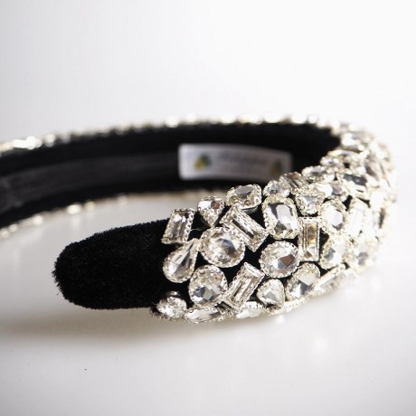 Filippa Firenze On the Rocks Funkelnder Kristall Haarreif Kristall On the Rocks повязка на голову со сверкающими кристаллами