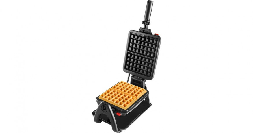 Tefal Tefal King Size Waffeleisen WM756D schwarz/silber, 1.200 Watt  schwarz/silber Вафельница Tefal King Size WM756D черная/серебристая, 1200 Вт