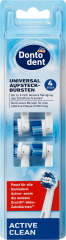 Dontodent Aufsteckbürsten Active Clean Насадки для электрической зубной щетки Active Clean, 4 шт