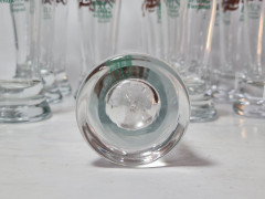 Бокалы пивные винтажные Rastal Moninger/ Zwickel, заводская упаковка, стекло, 0.2 л, 19 см, 12 шт., Германия, 1970-80гг.