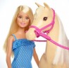 Mattel Barbie Pferd mit Puppe (blond) Лошадка Барби с куклой (блондинка)