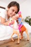 Mattel Barbie Pferd mit Puppe (blond) Лошадка Барби с куклой (блондинка)