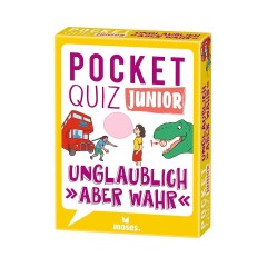 moses. Verlag Pocket Quiz junior Unglaublich Карманная викторина для юниоров Incredible
