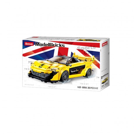 Sluban Klemmbausteine Englischer Sportwagen (283 Teile) Английский спортивный автомобиль (283 детали)