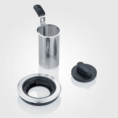 Severin Severin Wasser-/Teekocher WK 3473, 2200 W, bis zu 1 l Wasser oder 0,75 l Tee, mit Teesieb, inkl. 5 Teeprogrammen  Заварочный чайник для чая/воды Severin WK 3473, 2200 Вт, до 1 л воды или 0,75 л чая, с ситечком для чая, включая 5 чайных программ