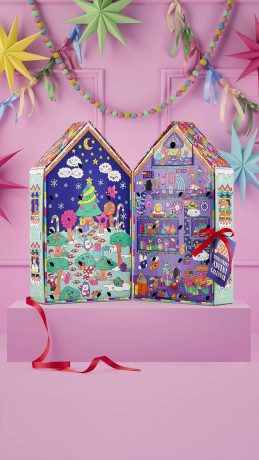 LUSH 29 High Street Adventskalendar 2025 Адвент-календарь, 25 бьюти сюрпризов