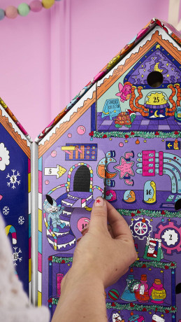 LUSH 29 High Street Adventskalendar 2025 Адвент-календарь, 25 бьюти сюрпризов