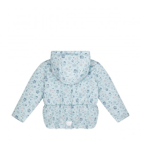 Steiff Wendejacke Birds Twittering mit Kapuze mit Reflektor Outdoorjacken Двусторонняя куртка Birds Twittering с капюшоном со светоотражателем Куртки для активного отдыха