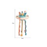 Debuy Baby-Nachziehspielzeug Fliegende Untertasse Tug Toy Baby Pull Along Toy Игрушка-буксир с летающей тарелкой