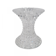 Подсвечник винтажный Rosenthal, хрусталь, 9.5 см, Германия, 1960-70гг.
